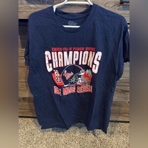 Blue 84 Navy Ole Miss Rebels Champions Tee